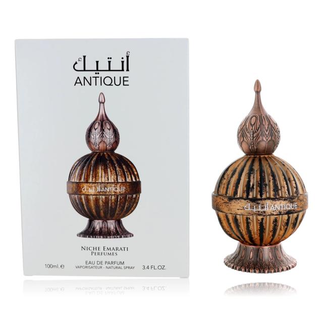 Niche Emarati Antique by Lattafa, 3.4 oz Eau de Parfum Spray for Unisex