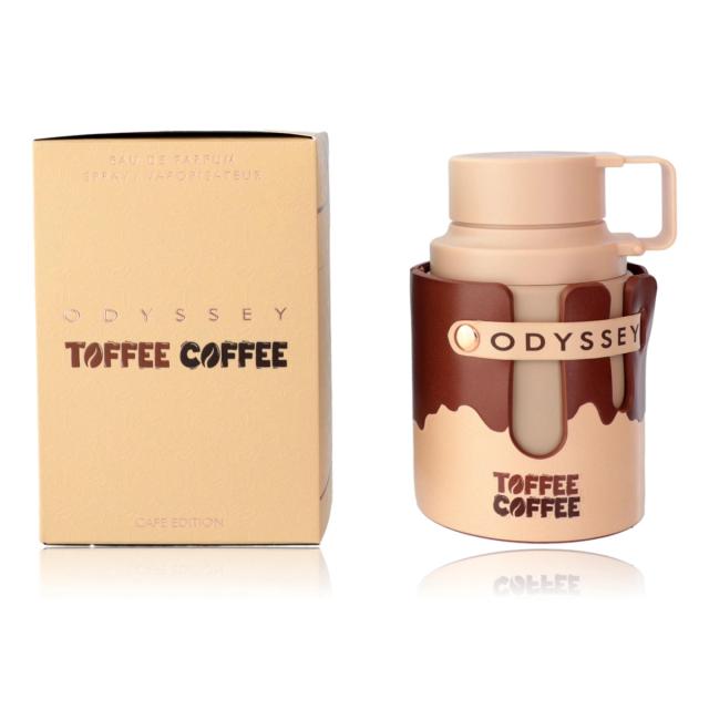 Odyssey Toffee Coffee by Armaf, 3.4 oz Eau De Parfum Spray for Unisex