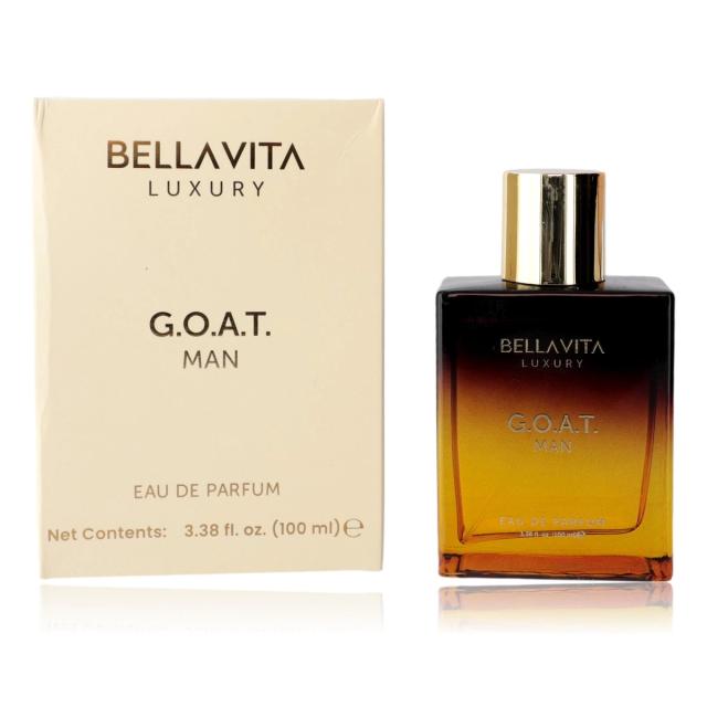 G.O.A.T. Man by Bellavita, 3.3 oz Eau de Parfum Spray for Men