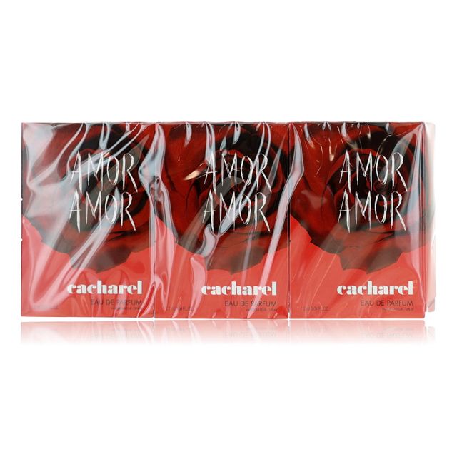 Amor Amor by Cacharel, 0.04oz EDP Sprays women - Pack of 12 ( total 0.48oz )