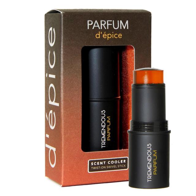 Parfum d'epice by Tremendous Parfums, 0.24 oz Scent Cooler Twist On Swivel Stick for Unisex