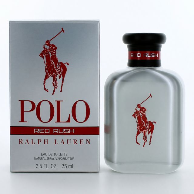 Polo Red Rush by Ralph Lauren, 2.5 oz Eau De Toilette Spray for Men