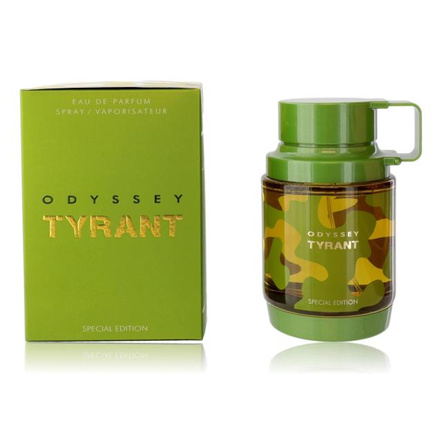Odyssey Tyrant by Armaf, 3.4 oz Eau De Parfum Spray for Men