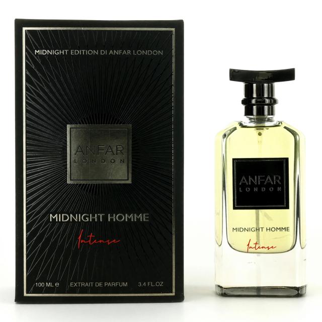 London Midnight Intense by Anfar, 3.4 oz Extrait de Parfum Spray for Men