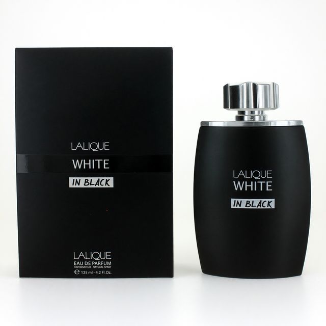 White In Black by Lalique, 4.2 oz Eau De Parfum Spray for Unisex