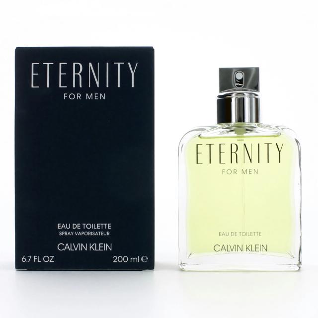 Eternity by Calvin Klein, 6.7 oz Eau De Toilette Spray for Men