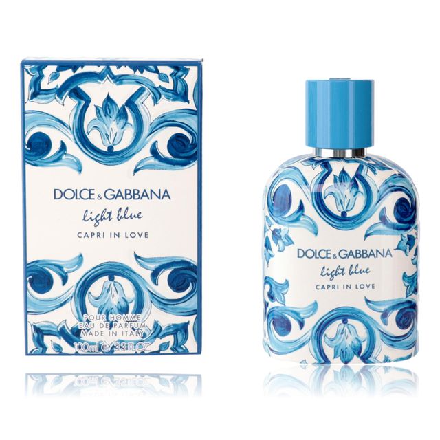 Light Blue Capri In Love by Dolce & Gabbana, 3.3 oz Eau De Parfum spray for Men