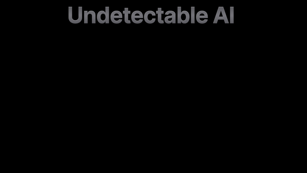 Undetectable Animation