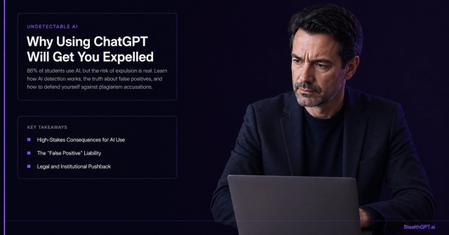 Why Using ChatGPT Will Get You Expelled