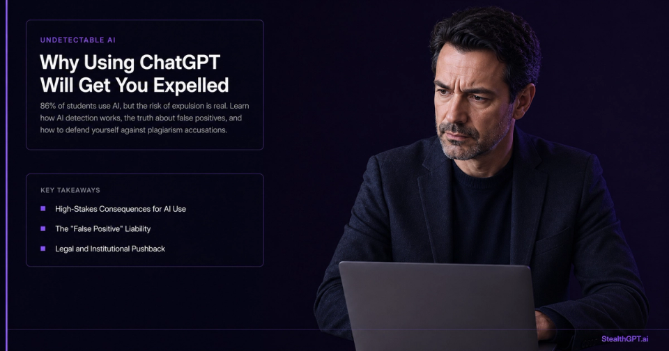 Why Using ChatGPT Will Get You Expelled