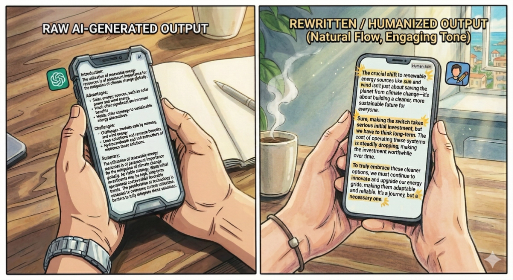 Stealthgpt Ai Humanizer Rewrites Text