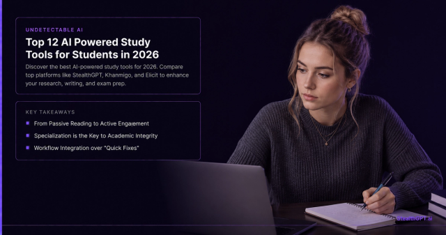 StealthGPT: The All-in-One AI Writing and Study Suite