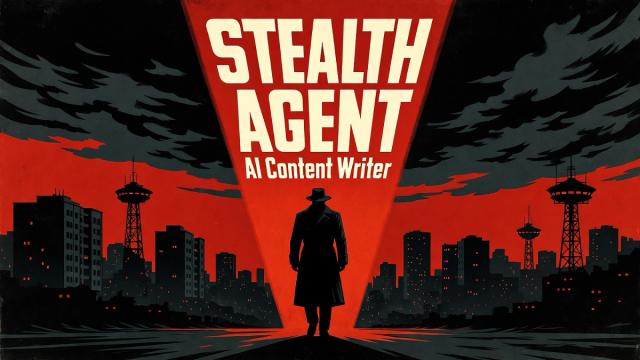 Stealth Agent The New Ai Content Writer