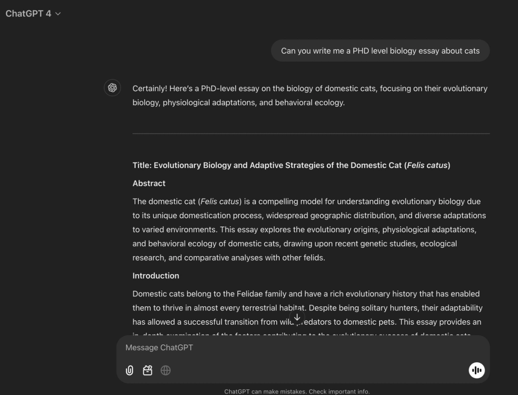 GPT4 Essay StealthGPT