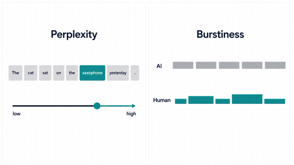 Language metrics comparison infographic design