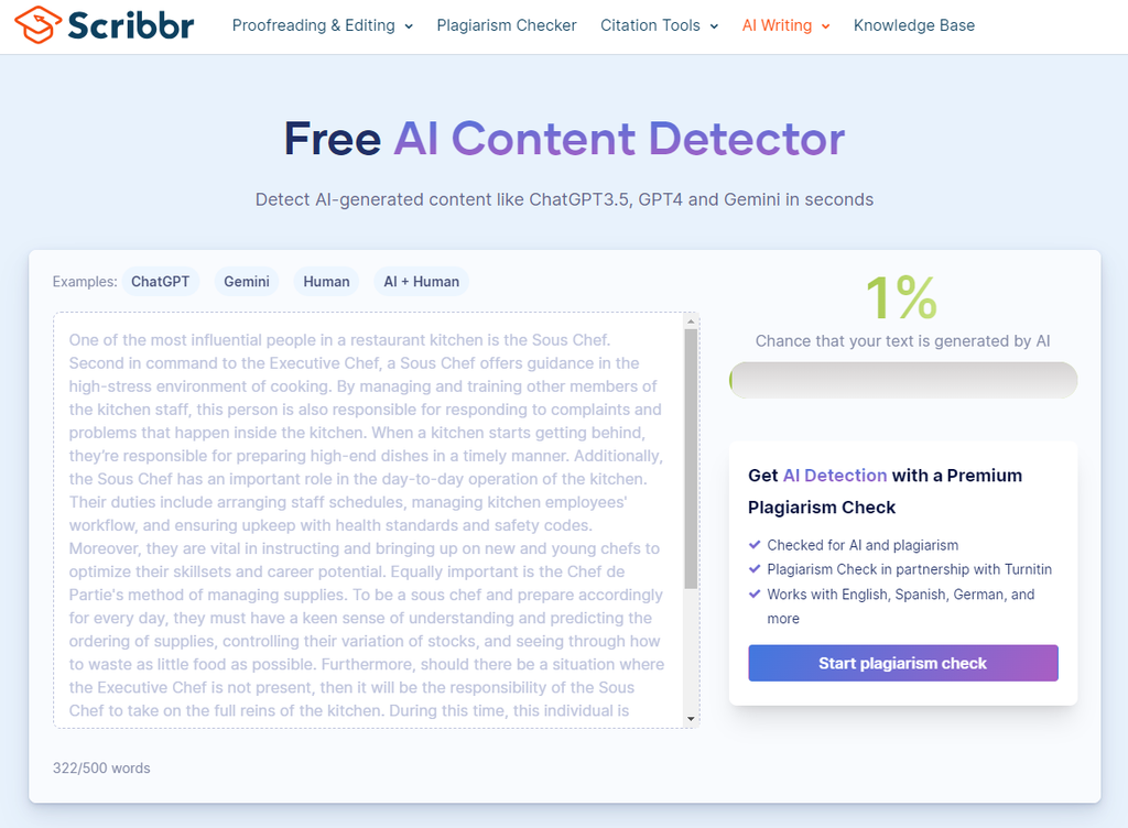 StealthGPT Vs Scribbr