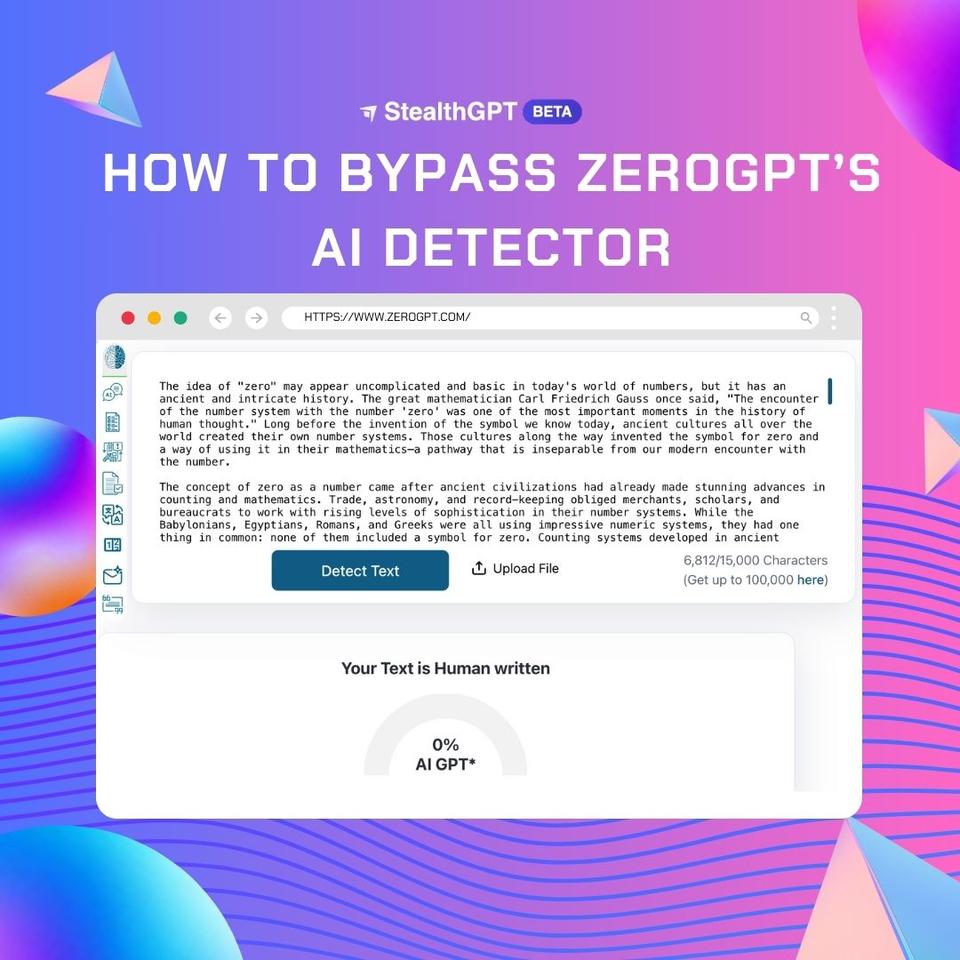 How To Bypass ZeroGPT'S AI Detector (1)