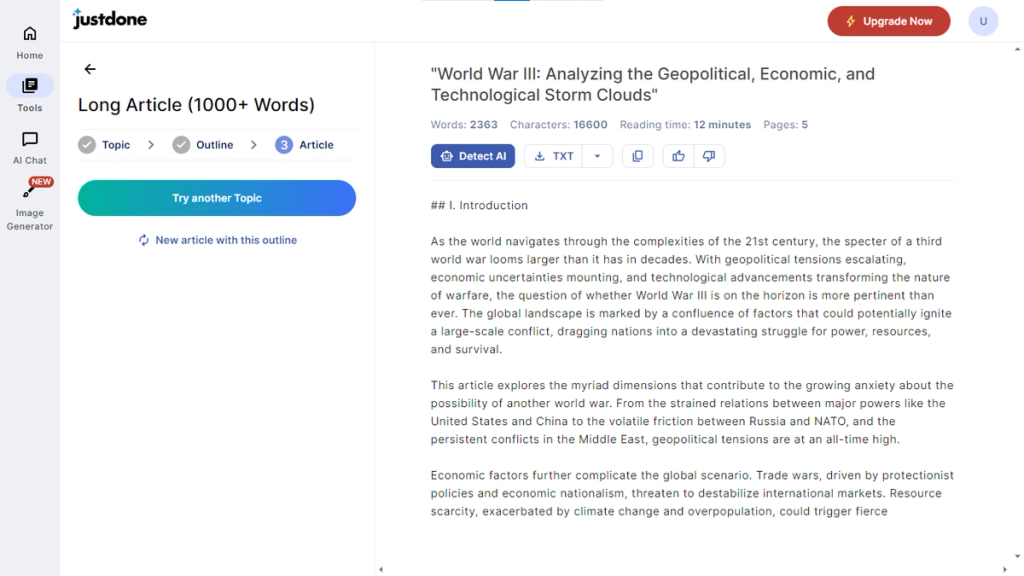 An Essay That Justdone Wrote