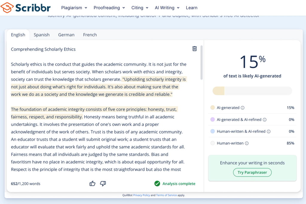 Scribber Bypassed StealthGPT