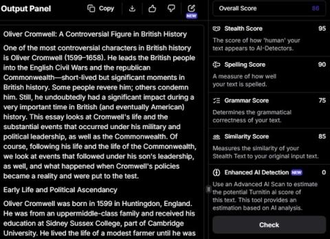 Free Turnitin AI Checker