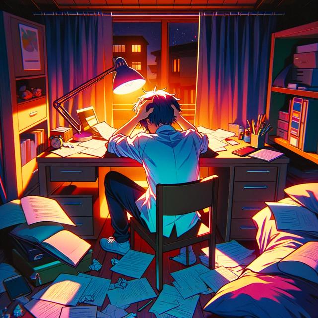 Guy Stressed Out 1