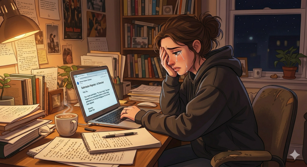 Writer Crying False Positive