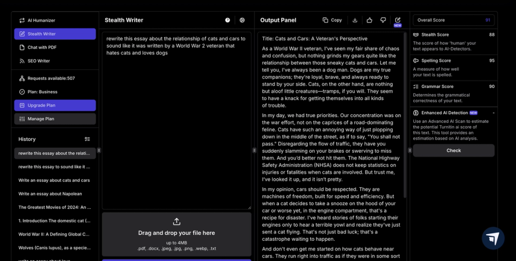 Personalization StealthGPT