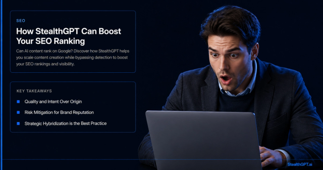 How StealthGPT Can Boost Your SEO Ranking