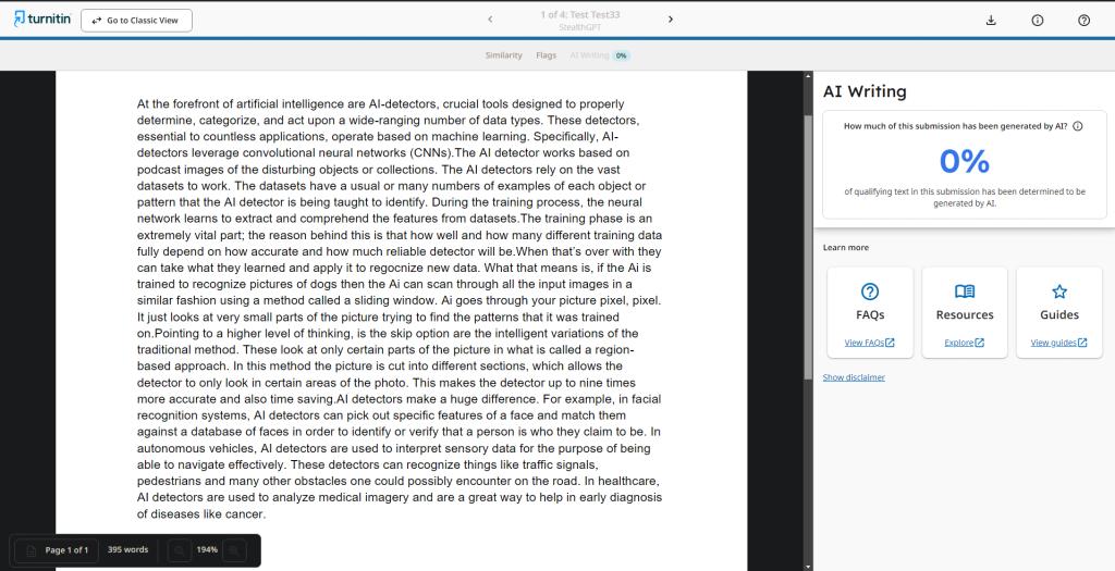 StealthGPT Beats TurnItIn StealthGPT