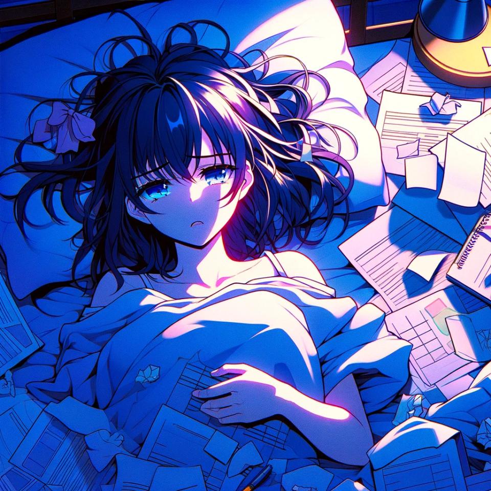 Girl Miserable In Bed 1 (1)