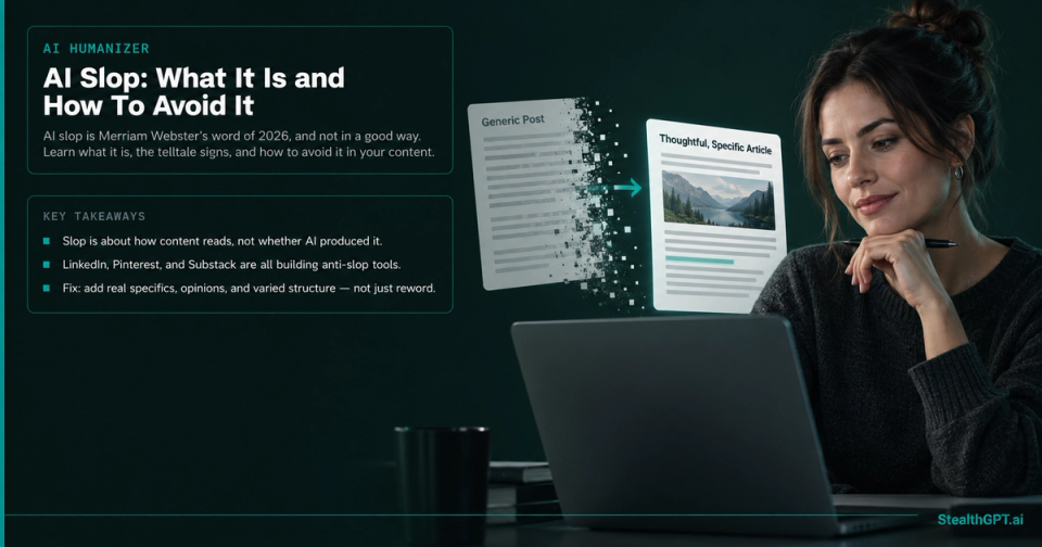 What AI slop is and how to avoid it in your content strategy