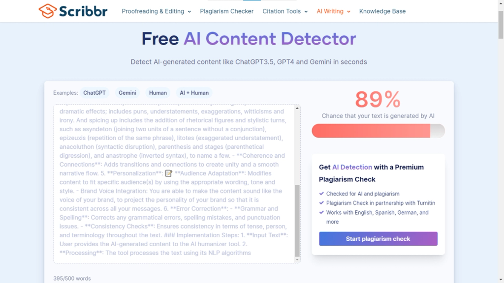 Phrasly Ai Can'T Bypass Scribbr