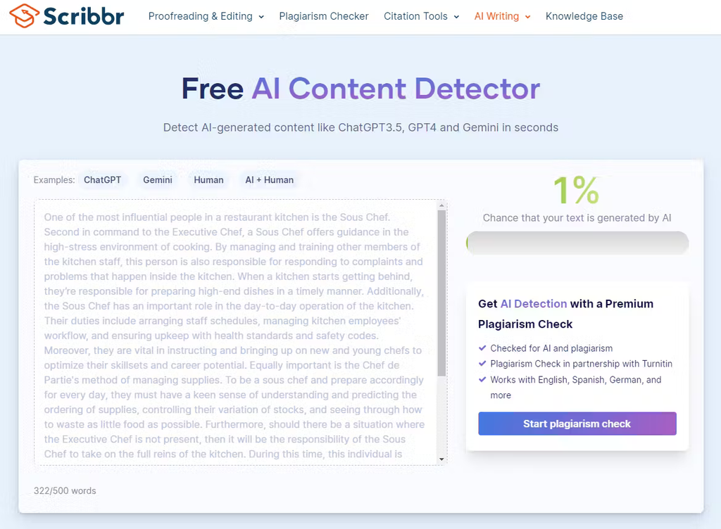 StealthGPT Vs Scribbr StealthGPT