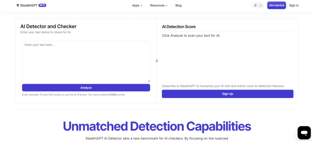 StealthGPT AI Detector