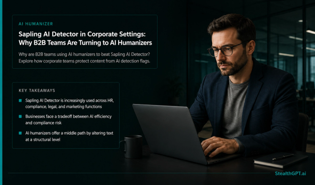 B2B team using AI humanizer tools to bypass Sapling AI Detector
