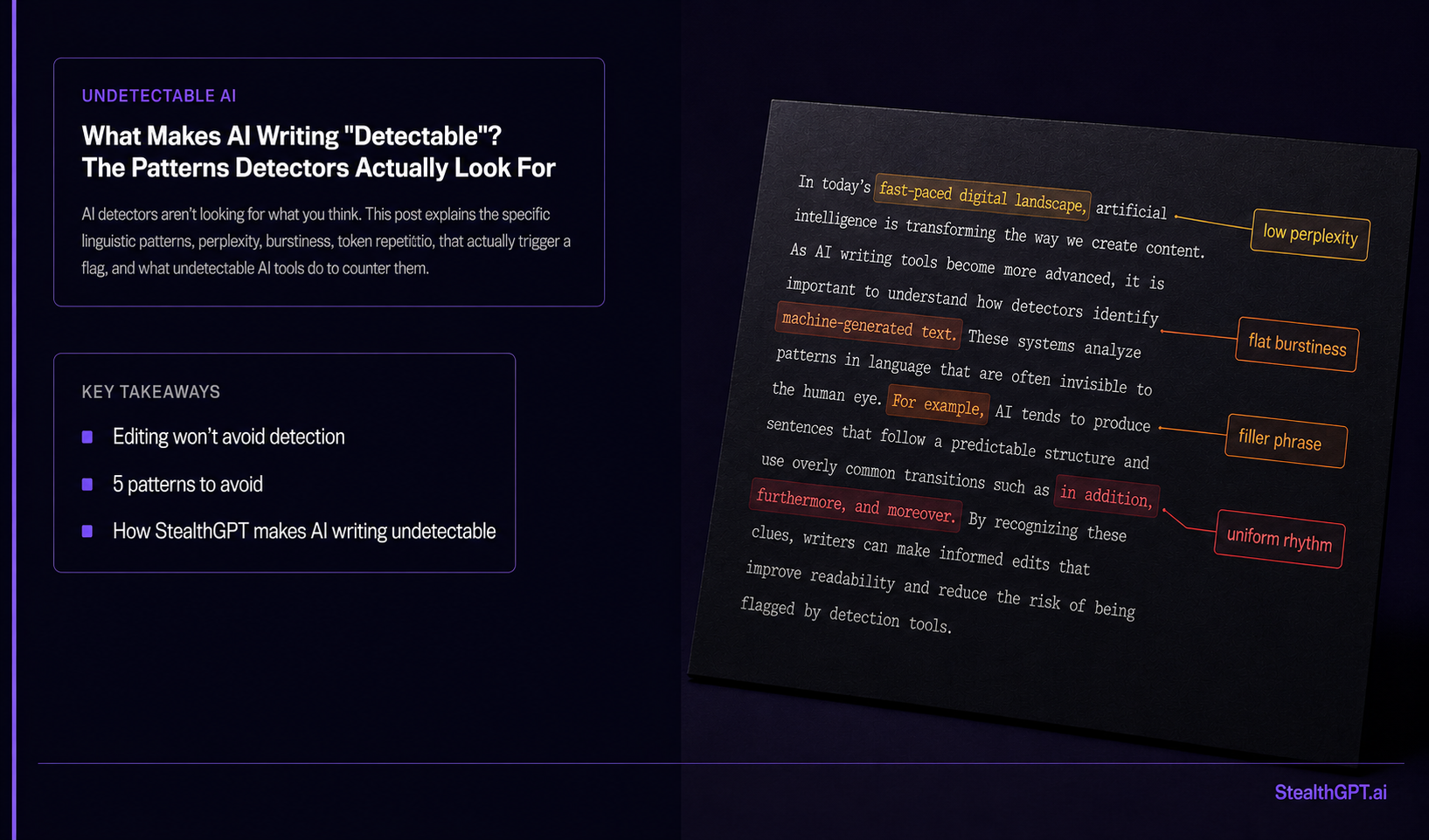 What Makes AI Writing 