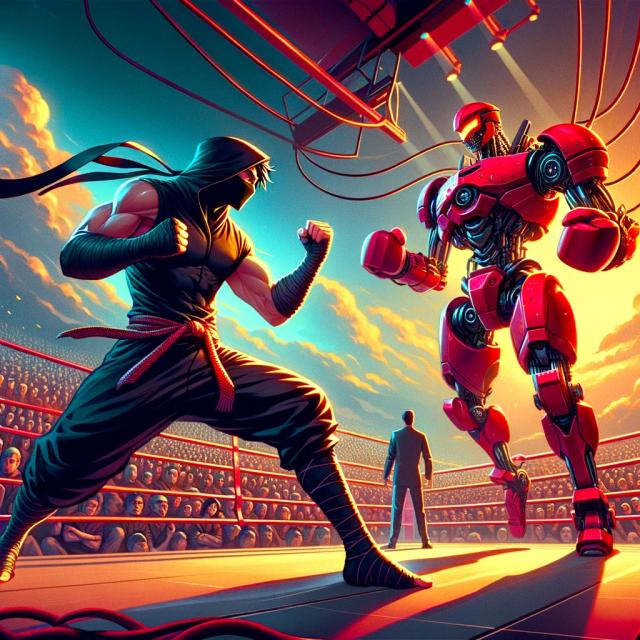 Human Ninja Against AI Detector 1