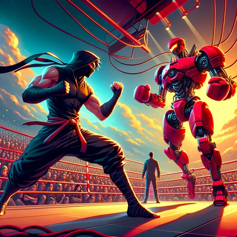 Human Ninja Against AI Detector 1