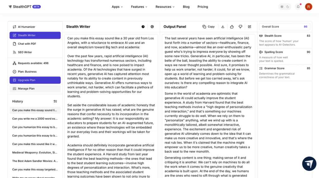 How To Write An Essay With AI Readability StealthGPT