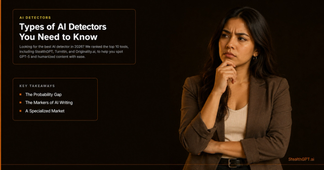 Types of AI Detectors You Need to Know Blog Thumbnail