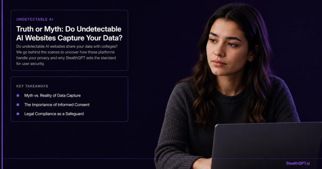 Truth or Myth: Do Undetectable AI Websites Capture Your Data? Blog thumbnail