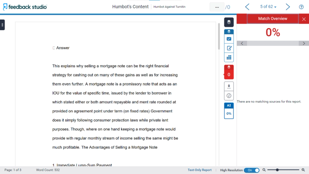 Humbot Passes Turnitin'S Plagiarism Detector