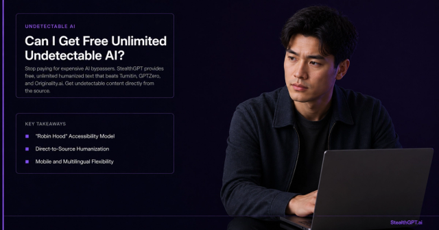 Can I Get Free Unlimited Undetectable AI?