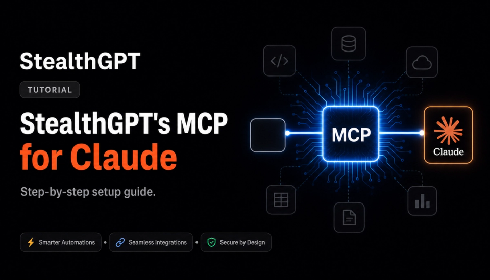 a tutorial for stealthgpt's mcp connector for claude