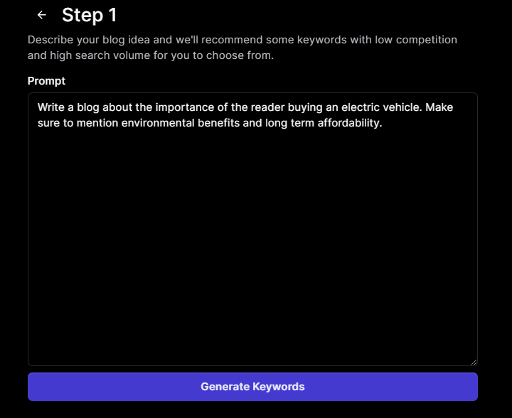 Selecting Your Blog Prompt StealthGPT