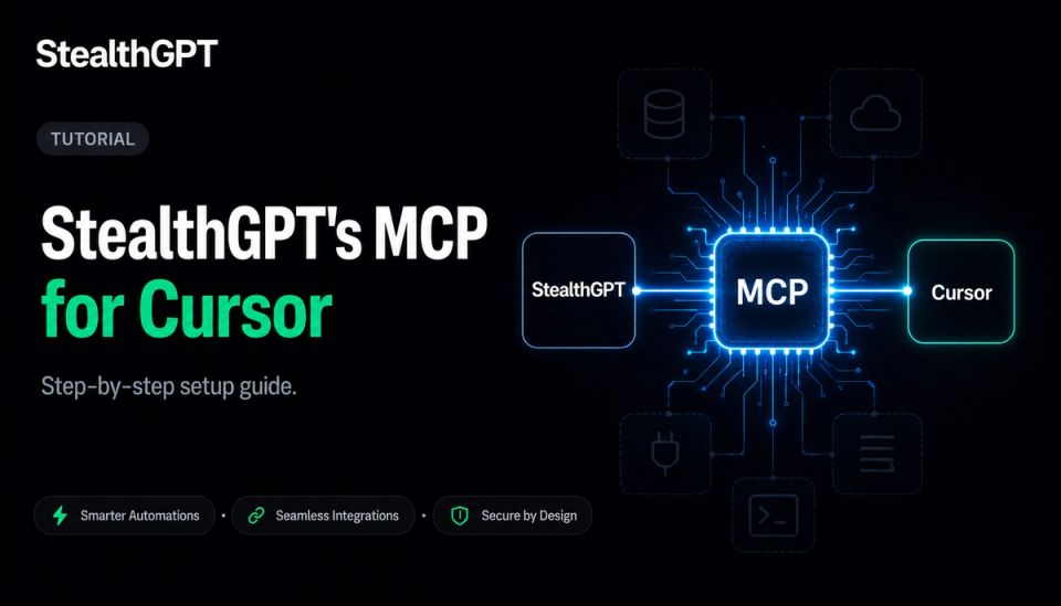a tutorial for stealthgpt's mcp connector for cursor