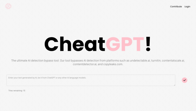 CheatGPT Website CheatGPT Review