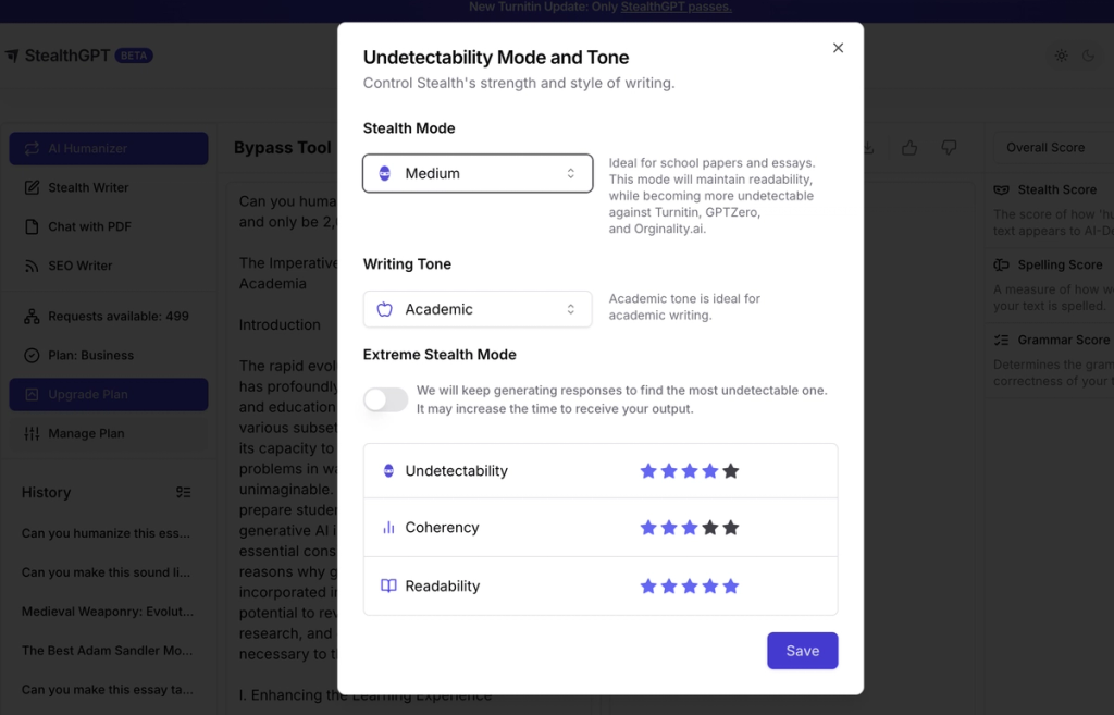 How To Write An Essay With AI Stealth Settings StealthGPT