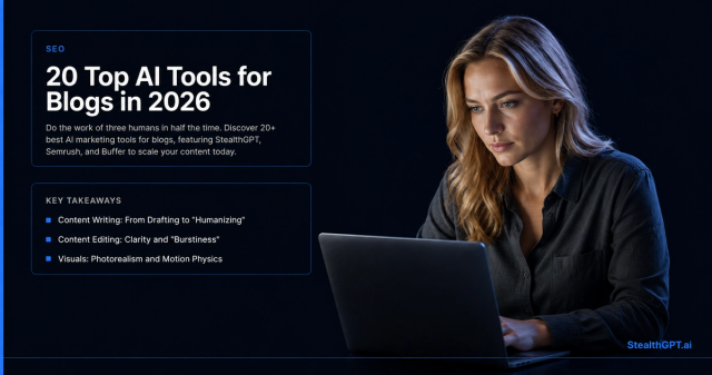 20 Top AI Tools for Blogs in 2026