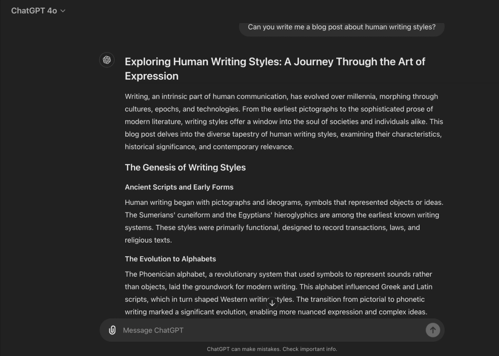 Writehuman AI ChatGPT Article StealthGPT
